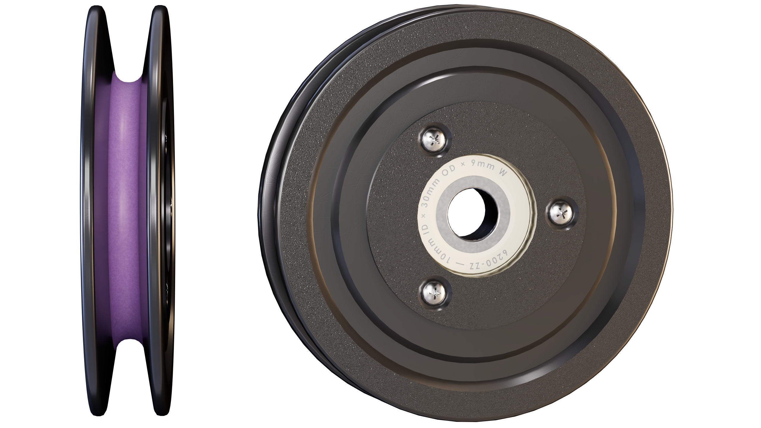 Umlenkrolle U-Kanal 50-2,5